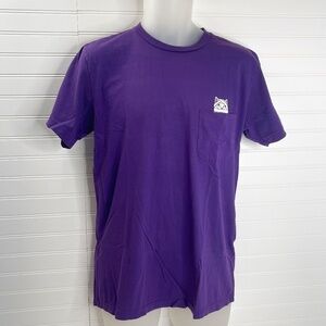 NWT RipNDip MUMMY LORD NERMAL POCKET TEE (PURPLE)